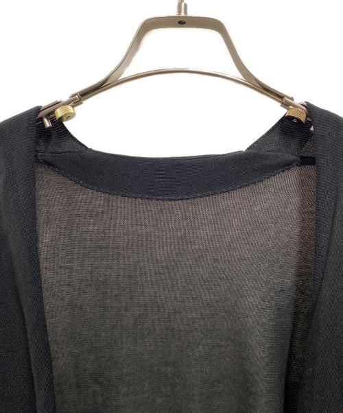 MUSE（ミューズ）MUSE (ミューズ) shake code ショートカーディガン ブラック サイズ:FREEの古着・服飾アイテム