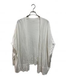 MUSE（ミューズ）の古着「shake code ショートカーディガン」｜ホワイト