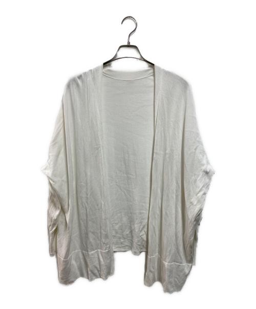 MUSE（ミューズ）MUSE (ミューズ) shake code ショートカーディガン ホワイト サイズ:FREEの古着・服飾アイテム