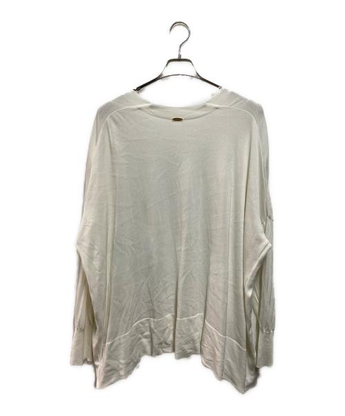 MUSE（ミューズ）MUSE (ミューズ) shake code ショートカーディガン ホワイト サイズ:FREEの古着・服飾アイテム