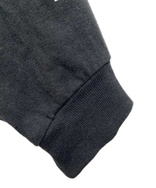 BALENCIAGA（バレンシアガ）BALENCIAGA (バレンシアガ) MULTI LOGO HI-NECK OVERSIZED LS TEE ブラック サイズ:Ｌの古着・服飾アイテム