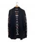 BALENCIAGA (バレンシアガ) MULTI LOGO HI-NECK OVERSIZED LS TEE ブラック サイズ:Ｌ：22000円