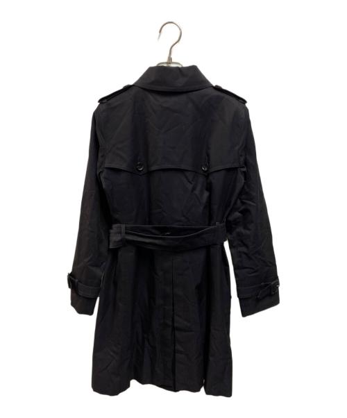 SANYO（サンヨー）SANYO (サンヨー) ダブルブレストトレンチコート 100年コート ネイビー サイズ:36の古着・服飾アイテム