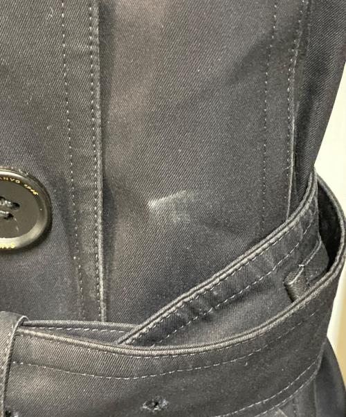 SANYO（サンヨー）SANYO (サンヨー) ダブルブレストトレンチコート 100年コート ネイビー サイズ:36の古着・服飾アイテム