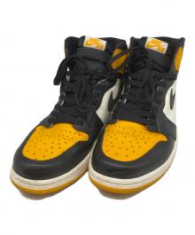 NIKE（ナイキ）の古着「Air Jordan 1 Retro High OG "Taxi"」｜イエロー