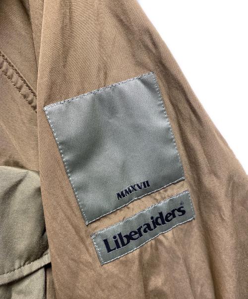 Liberaiders（リベレイダース）Liberaiders (リベレイダース) HALF ZIP ANORAK ブラウン サイズ:Mの古着・服飾アイテム