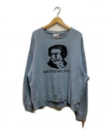 A BATHING APE（ア ベイシング エイプ）の古着「RELAXED FIT CREWNECK」｜スカイブルー