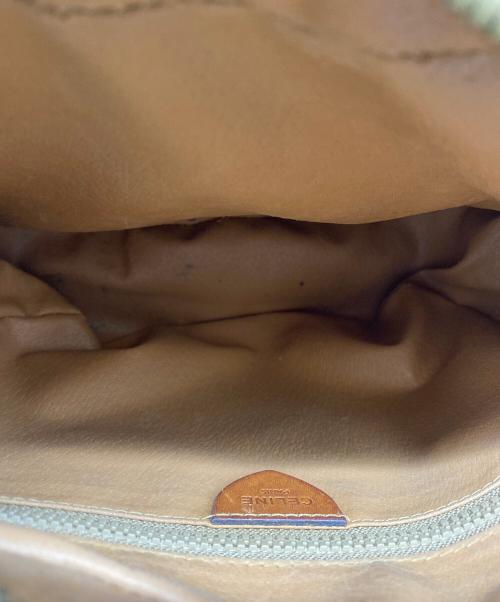 CELINE（セリーヌ）CELINE (セリーヌ) オールドマカダム柄ショルダーバッグ ベージュの古着・服飾アイテム