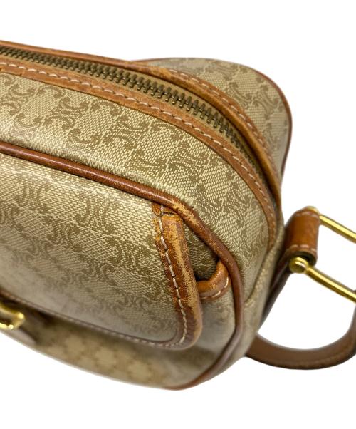 CELINE（セリーヌ）CELINE (セリーヌ) オールドマカダム柄ショルダーバッグ ベージュの古着・服飾アイテム