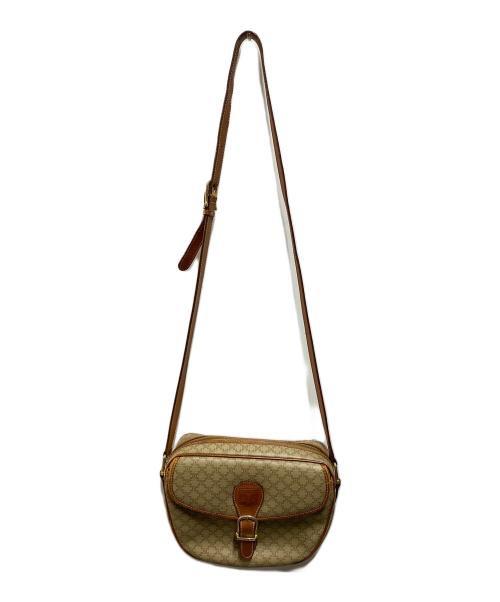 CELINE（セリーヌ）CELINE (セリーヌ) オールドマカダム柄ショルダーバッグ ベージュの古着・服飾アイテム