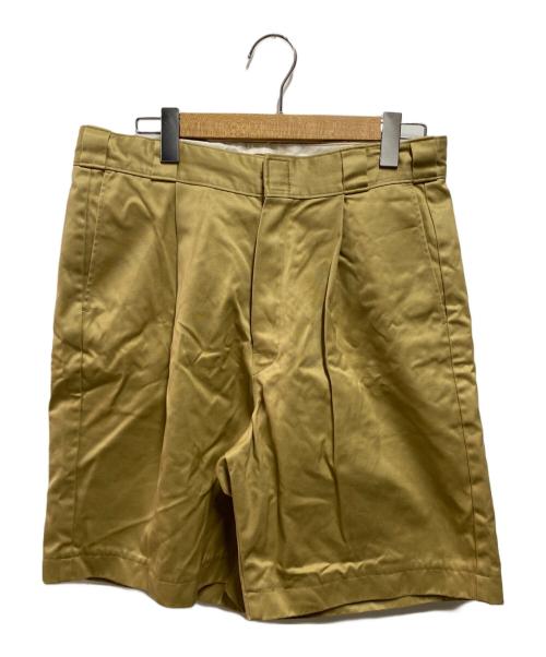 BLURHMS（ブラームス）BLURHMS (ブラームス) Work shorts ワークショーツ BHS21S001LE ベージュ サイズ:3の古着・服飾アイテム