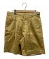 BLURHMS（ブラームス）の古着「Work shorts ワークショーツ BHS21S001LE」｜ベージュ