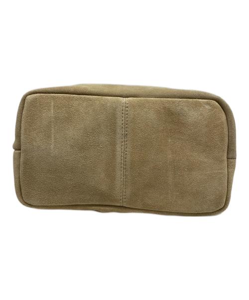 LAYAS（レイヤーズ）LAYAS (レイヤーズ) BEAUTY&YOUTH (ビューティーアンドユース) 別注スエード ワンショルダーバッグ ベージュの古着・服飾アイテム