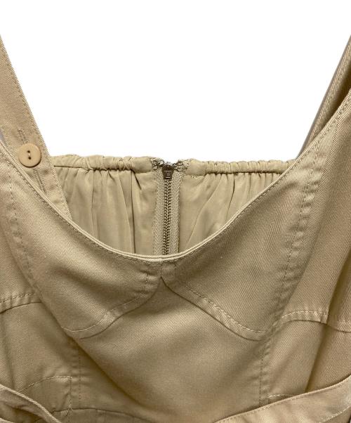 eimy istoire（エイミーイストワール）eimy istoire (エイミーイストワール) Charme Denim Dress ベージュ サイズ:Ｓの古着・服飾アイテム