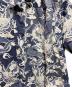 中古・古着 HARLEY-DAVIDSON (ハーレーダビッドソン) ドラゴン総柄シャツ ホワイト×ネイビー サイズ:S：6000円