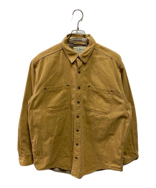 L.L.Bean（エルエルビーン）L.L.Bean (エルエルビーン) シャツジャケット ブラウン サイズ:Ｌの古着・服飾アイテム
