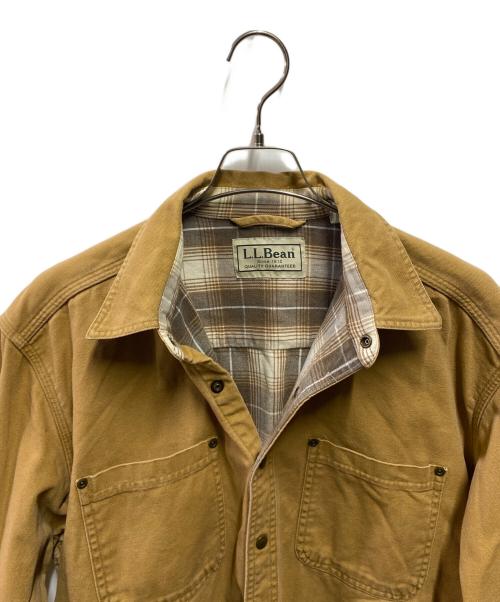 L.L.Bean（エルエルビーン）L.L.Bean (エルエルビーン) シャツジャケット ブラウン サイズ:Ｌの古着・服飾アイテム