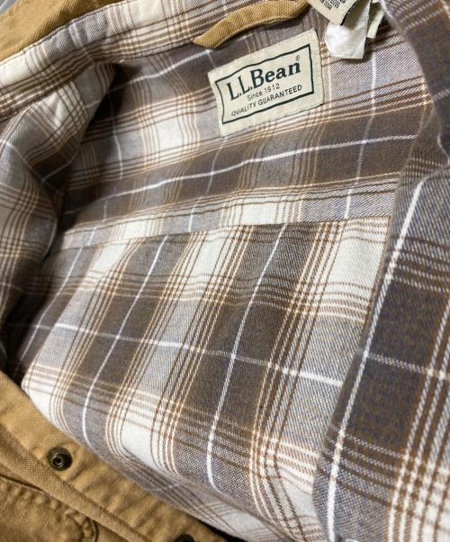 L.L.Bean（エルエルビーン）L.L.Bean (エルエルビーン) シャツジャケット ブラウン サイズ:Ｌの古着・服飾アイテム