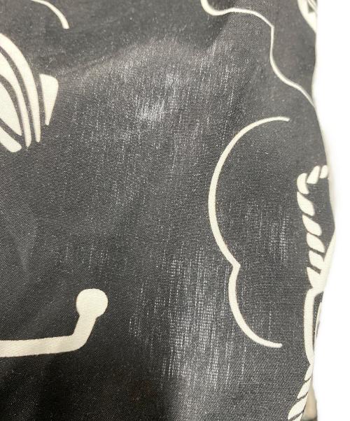 SOLARIS&CO.（ソラリス&コー）SOLARIS&CO. (ソラリス&コー) PATTERN OP S/S SHIRT ブラック サイズ:38の古着・服飾アイテム