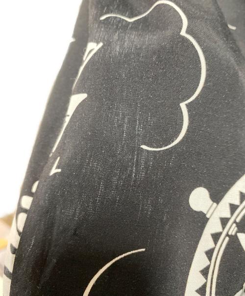 SOLARIS&CO.（ソラリス&コー）SOLARIS&CO. (ソラリス&コー) PATTERN OP S/S SHIRT ブラック サイズ:38の古着・服飾アイテム