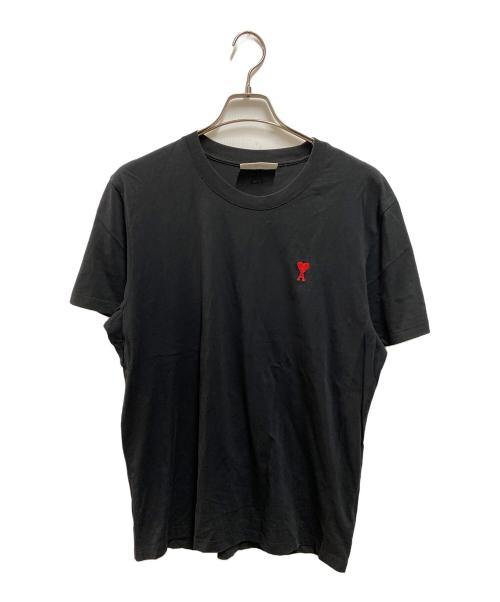 AMI Alexandre Mattiussi（アミアレクサンドルマテュッシ）AMI Alexandre Mattiussi (アミアレクサンドルマテュッシ) AMI DE COEUR T-SHIRT ブラック サイズ:ＸＬの古着・服飾アイテム