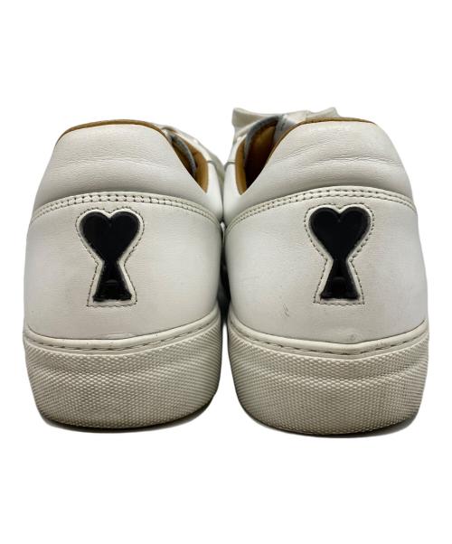 AMI PARIS（アミ パリス）AMI PARIS (アミ パリ) スニーカー ホワイト サイズ:44の古着・服飾アイテム