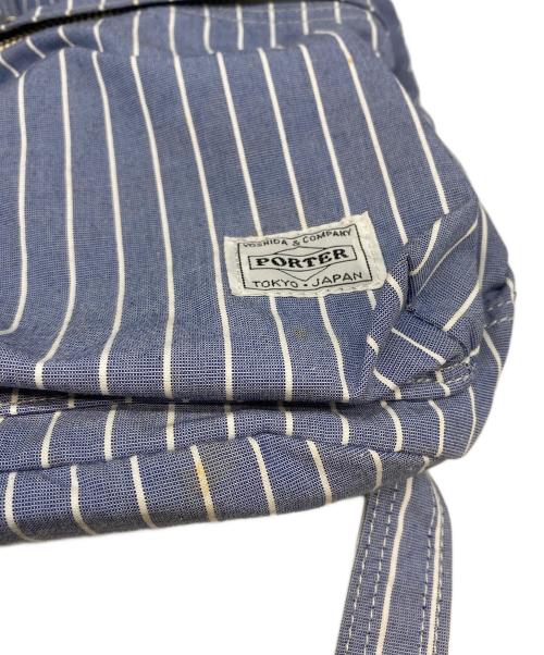 PORTER（ポーター）PORTER (ポーター) バッグ ホワイト×ブルーの古着・服飾アイテム