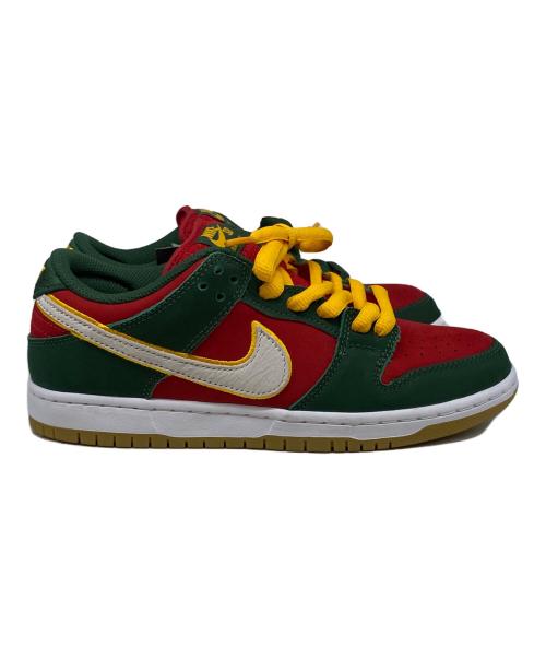NIKE（ナイキ）NIKE (ナイキ) ローカットスニーカー レッド サイズ:24.5㎝ 未使用品の古着・服飾アイテム
