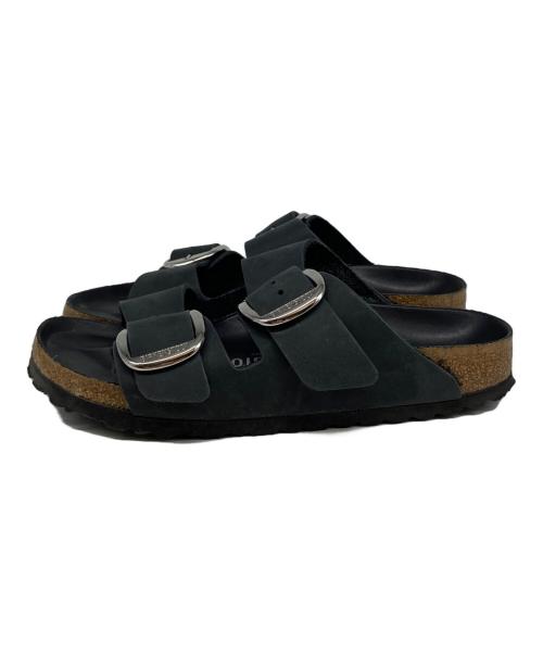 BIRKENSTOCK（ビルケンシュトック）BIRKENSTOCK (ビルケンシュトック) アリゾナ ビッグバックル ブラック サイズ:24ｃｍの古着・服飾アイテム