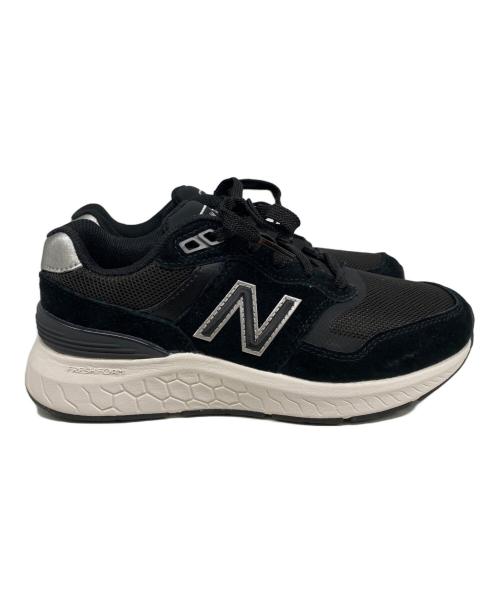 NEW BALANCE（ニューバランス）NEW BALANCE (ニューバランス) ローカットスニーカー ブラック サイズ:22.5cmの古着・服飾アイテム
