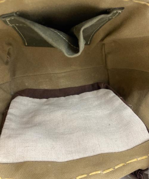 ebagos（エバゴス）ebagos (エバゴス) カゴバッグ ブラウンの古着・服飾アイテム