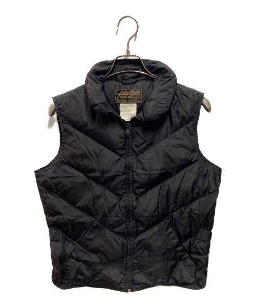 Eddie Bauer（エディーバウアー）Eddie Bauer (エディーバウアー) 90's DOWN VEST ブラック サイズ:Мの古着・服飾アイテム