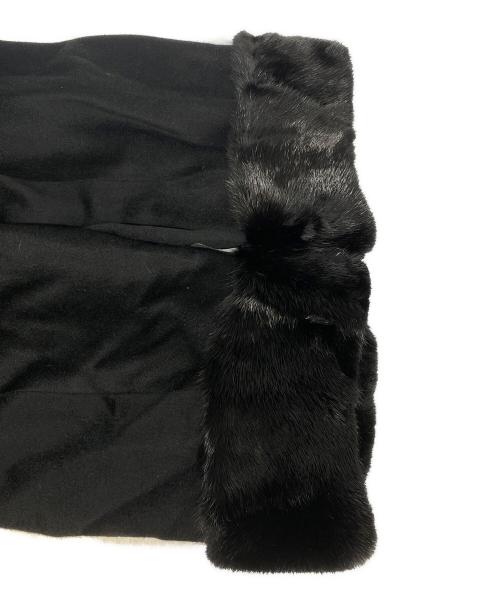 HERNO（ヘルノ）HERNO (ヘルノ) カシミヤコート ブラック サイズ:40の古着・服飾アイテム