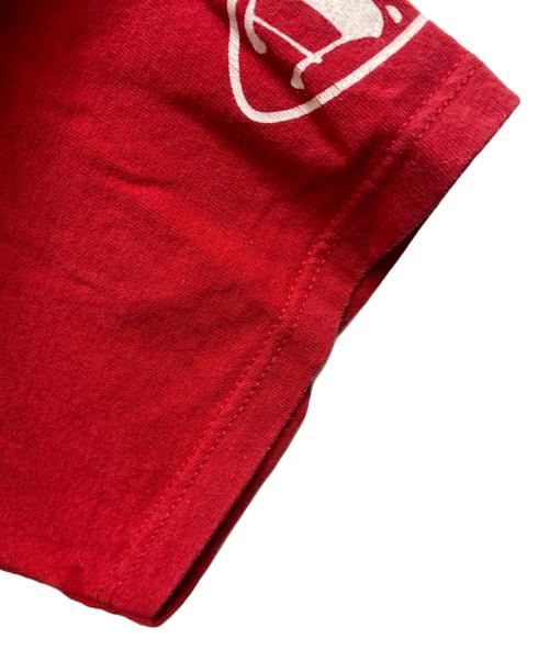 DOG TOWN（ドッグ タウン）DOG TOWN (ドッグ タウン) ストーンフィッシュプリントTシャツ レッド サイズ:Ｍの古着・服飾アイテム