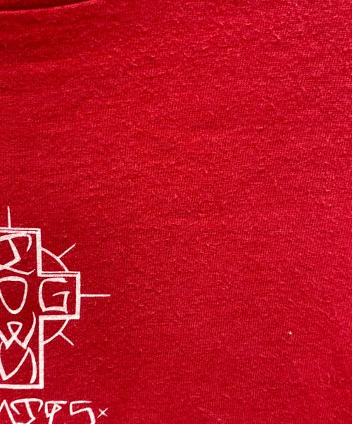 DOG TOWN（ドッグ タウン）DOG TOWN (ドッグ タウン) ストーンフィッシュプリントTシャツ レッド サイズ:Ｍの古着・服飾アイテム