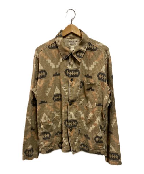 RRL（ダブルアールエル）RRL (ダブルアールエル) オークハムリネンカバーオール ブラウン サイズ:Ｓの古着・服飾アイテム