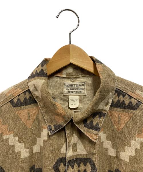 RRL（ダブルアールエル）RRL (ダブルアールエル) オークハムリネンカバーオール ブラウン サイズ:Ｓの古着・服飾アイテム