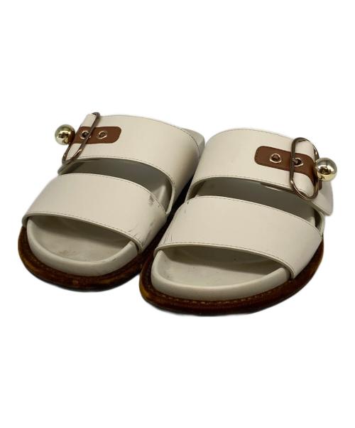 FENDI（フェンディ）FENDI (フェンディ) サンダル ベージュ サイズ:34の古着・服飾アイテム