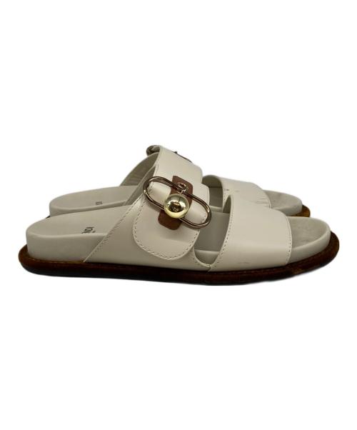 FENDI（フェンディ）FENDI (フェンディ) サンダル ベージュ サイズ:34の古着・服飾アイテム