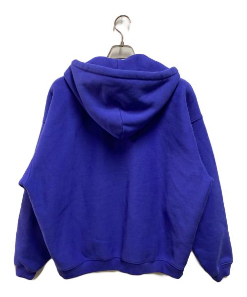 stussy（ステューシー）stussy (ステューシー) FADED GRAPHIC ZIP HOODIE ブルー サイズ:Ｓの古着・服飾アイテム