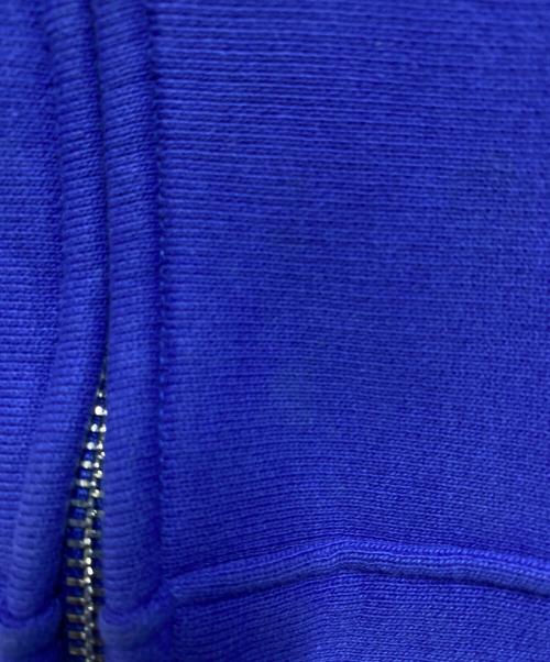 stussy（ステューシー）stussy (ステューシー) FADED GRAPHIC ZIP HOODIE ブルー サイズ:Ｓの古着・服飾アイテム