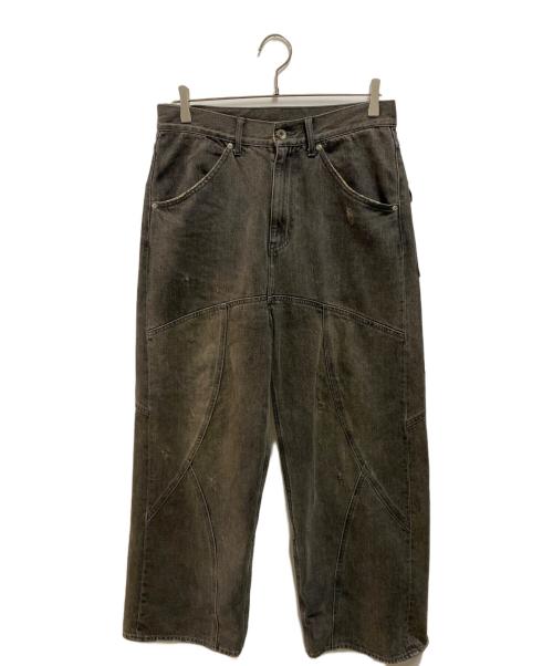 FUTURE ARCHIVE（フューチャー アーカイブ）FUTURE ARCHIVE (フューチャー アーカイブ) スイッチデニム ブラック サイズ:Sの古着・服飾アイテム