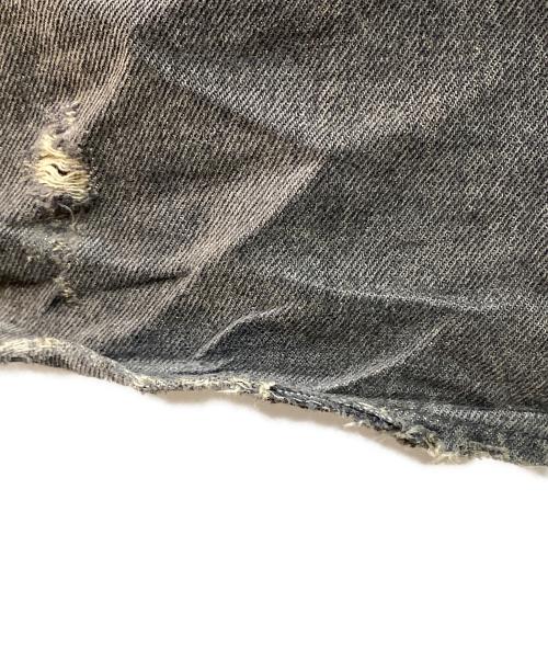 FUTURE ARCHIVE（フューチャー アーカイブ）FUTURE ARCHIVE (フューチャー アーカイブ) スイッチデニム ブラック サイズ:Sの古着・服飾アイテム