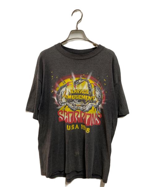USED（ユーズド）USED (ユーズド) SCORPIONSツアーTシャツ ブラック サイズ:Ｍの古着・服飾アイテム