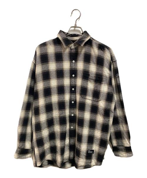 FAT（エフエーティー）FAT (エフエーティー) SHADOWBONE シャツ ブラック サイズ:titchの古着・服飾アイテム