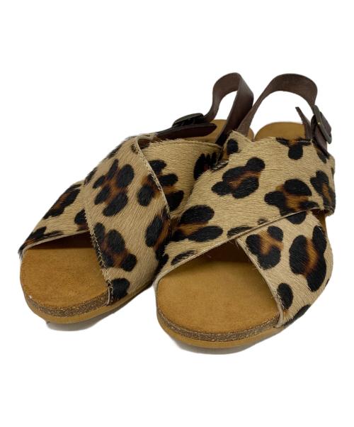 MOHI（モヒ）MOHI (モヒ) サンダル ベージュ サイズ:23.5の古着・服飾アイテム