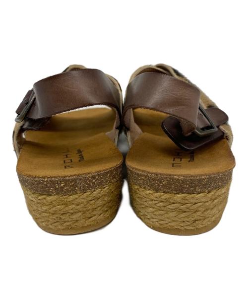 MOHI（モヒ）MOHI (モヒ) サンダル ベージュ サイズ:23.5の古着・服飾アイテム