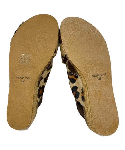 MOHI（モヒ）MOHI (モヒ) サンダル ベージュ サイズ:23.5の古着・服飾アイテム