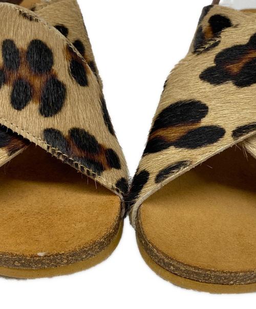 MOHI（モヒ）MOHI (モヒ) サンダル ベージュ サイズ:23.5の古着・服飾アイテム