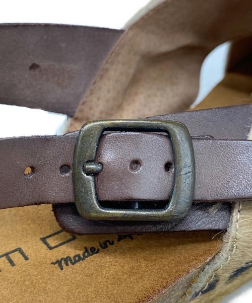 MOHI（モヒ）MOHI (モヒ) サンダル ベージュ サイズ:23.5の古着・服飾アイテム